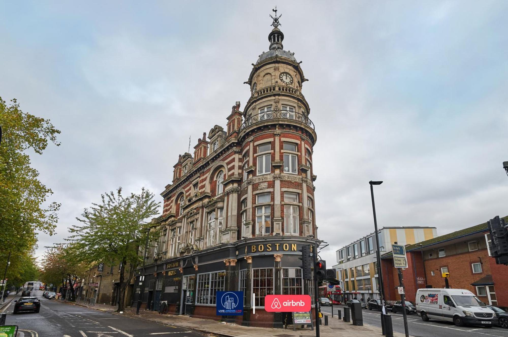 Last-Minute Specials L Sleeps Up To 4 Guests L One-Bedroom Apartment With King Bed And High Ceilings Near Camden By Live London Short Lets & Serviced Accommodation Eksteriør bilde