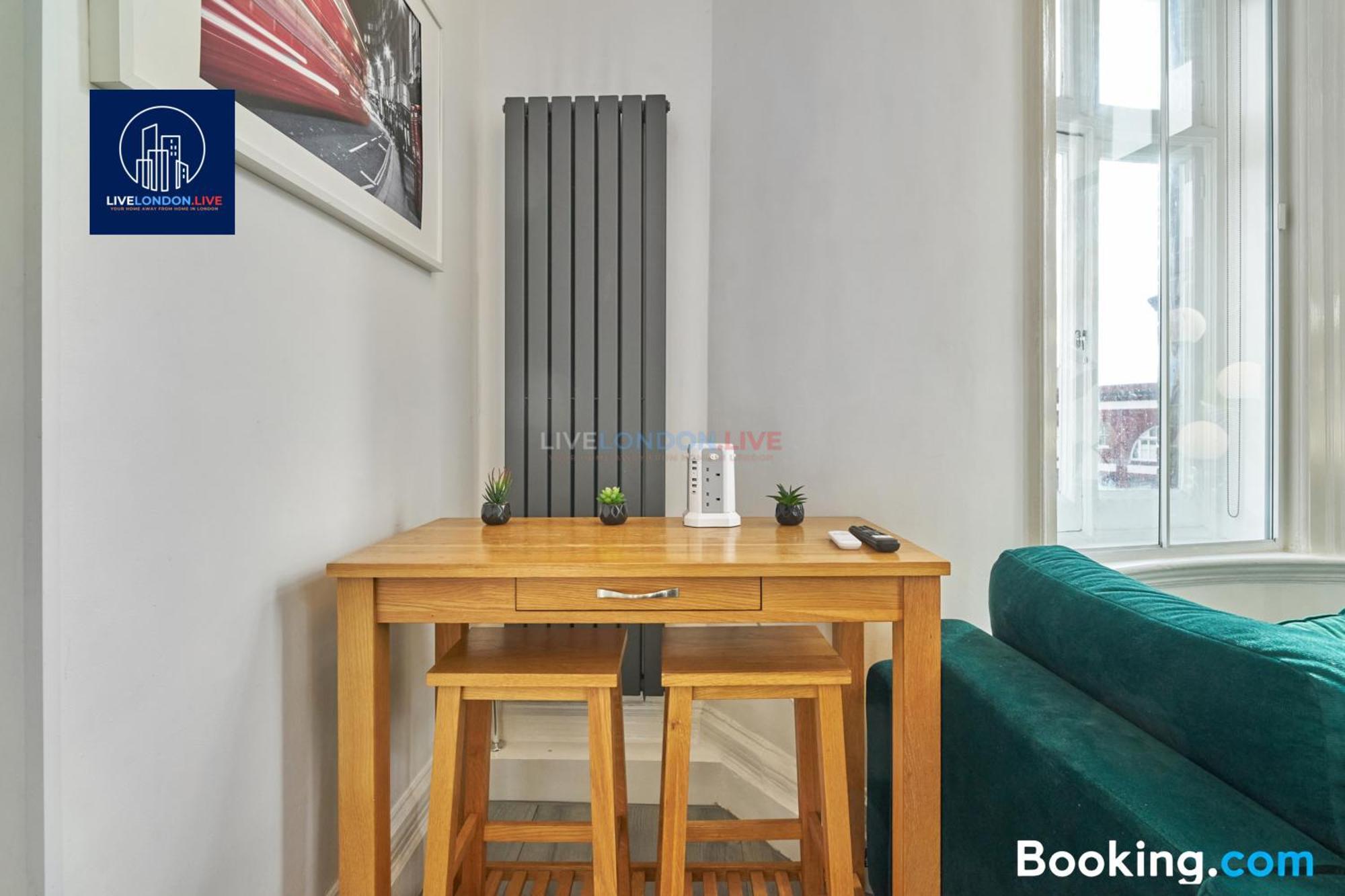 Last-Minute Specials L Sleeps Up To 4 Guests L One-Bedroom Apartment With King Bed And High Ceilings Near Camden By Live London Short Lets & Serviced Accommodation Eksteriør bilde